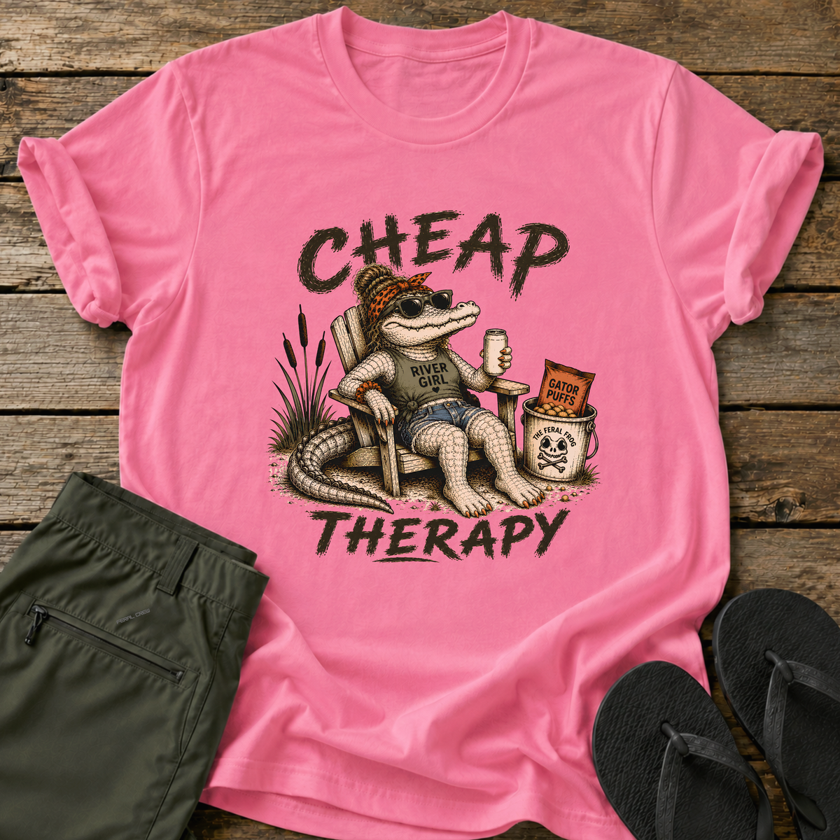 Cheap River Therapy T-Shirt