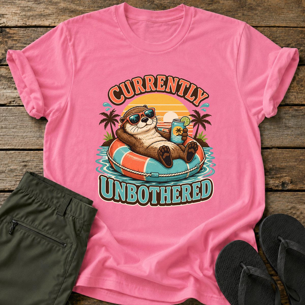 Currently Unbothered Otter T-Shirt