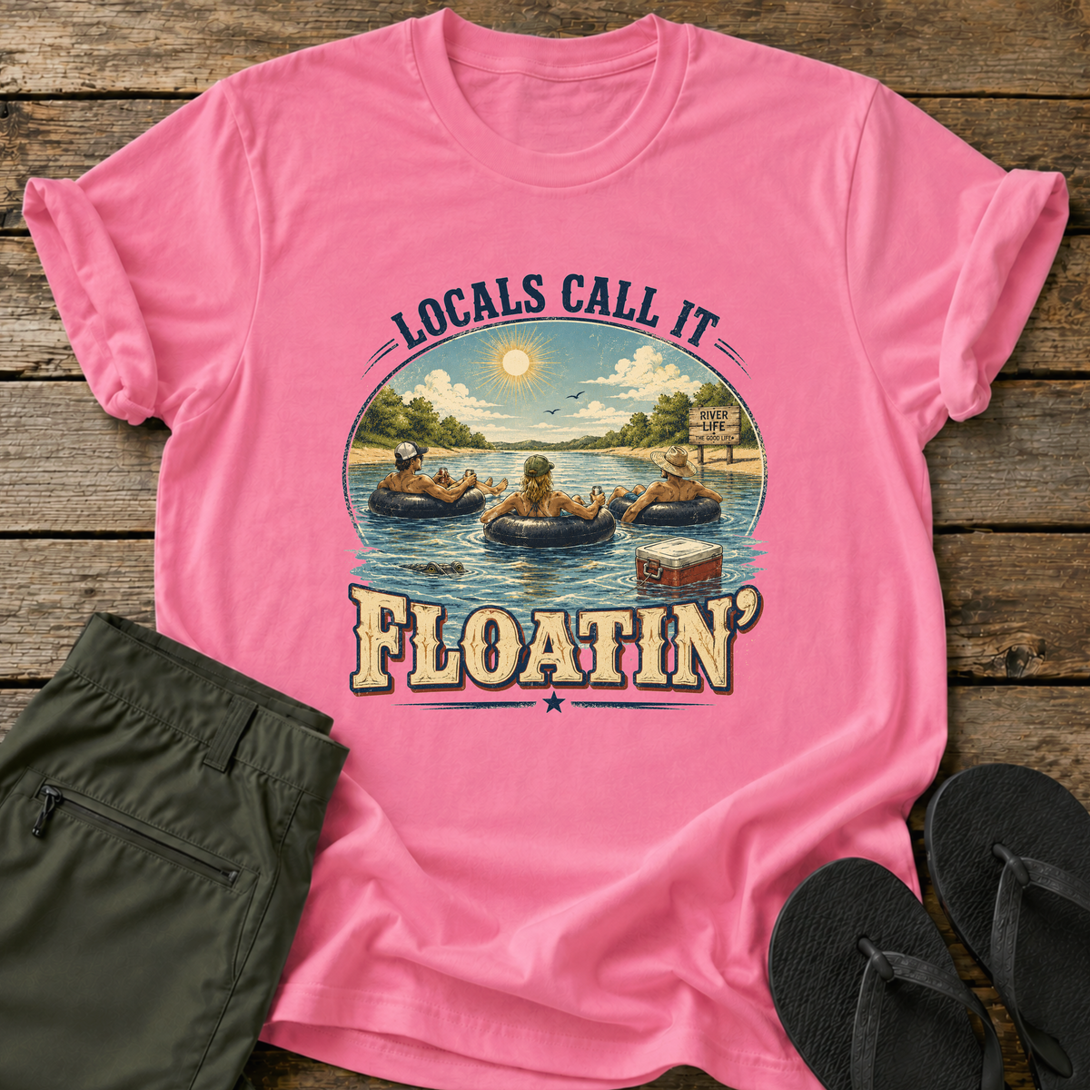 Locals Call It Floatin' T-Shirt