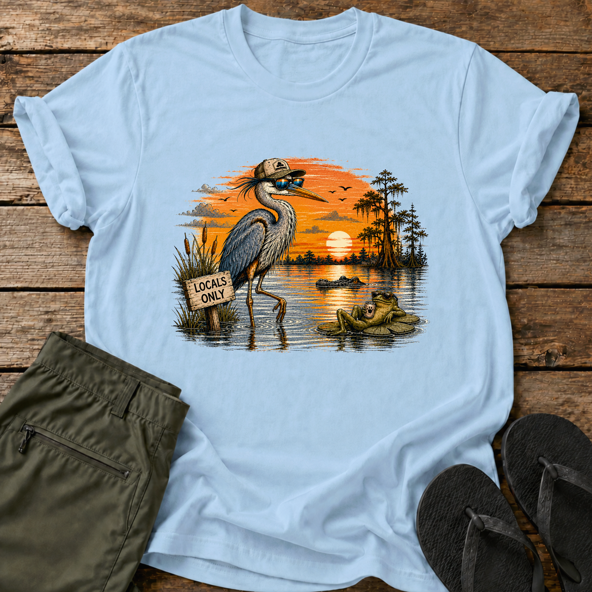 Locals Only Heron T-Shirt