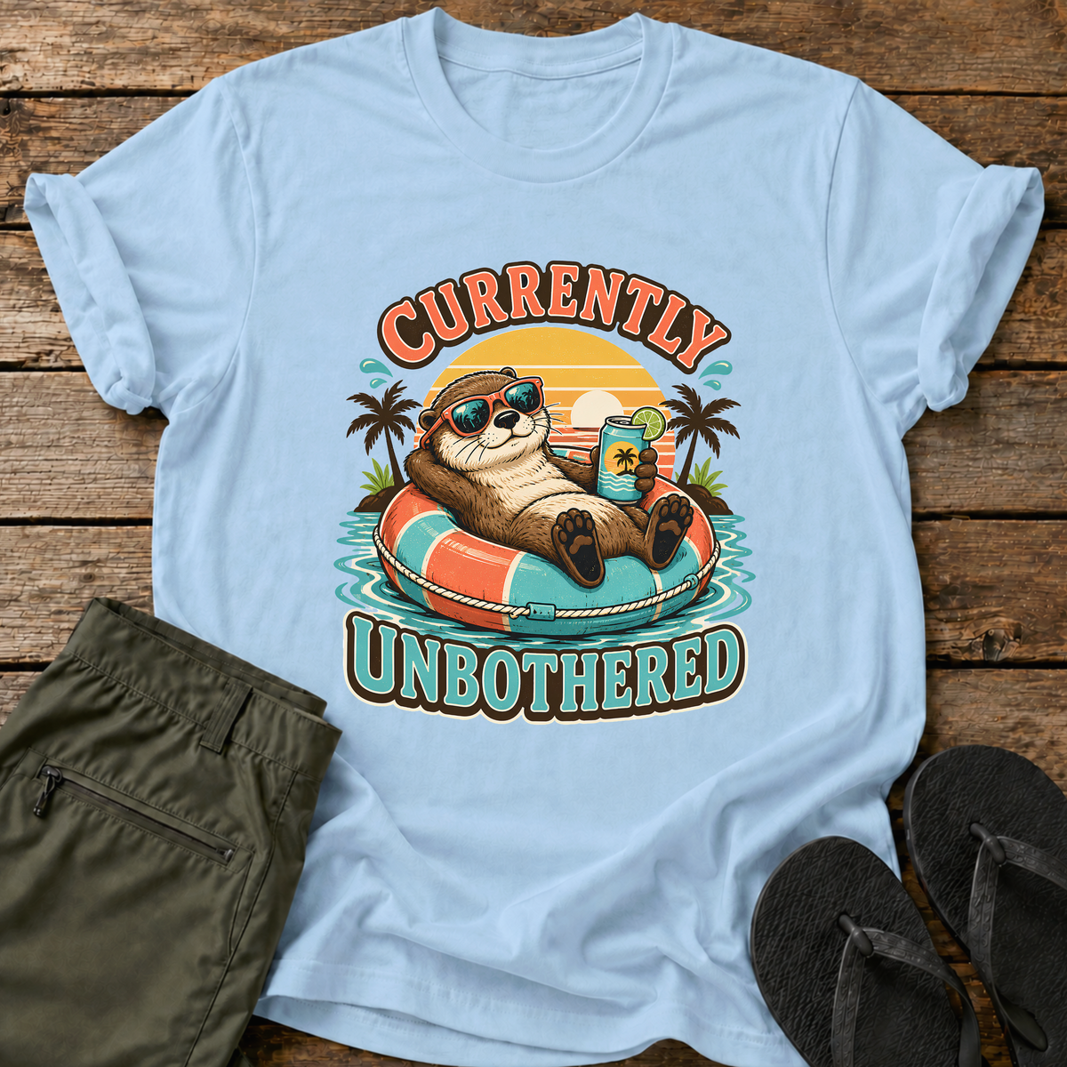 Currently Unbothered Otter T-Shirt