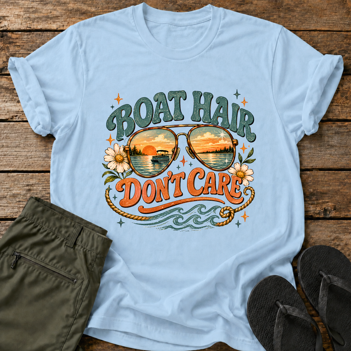 Boat Hair Don't Care T-Shirt