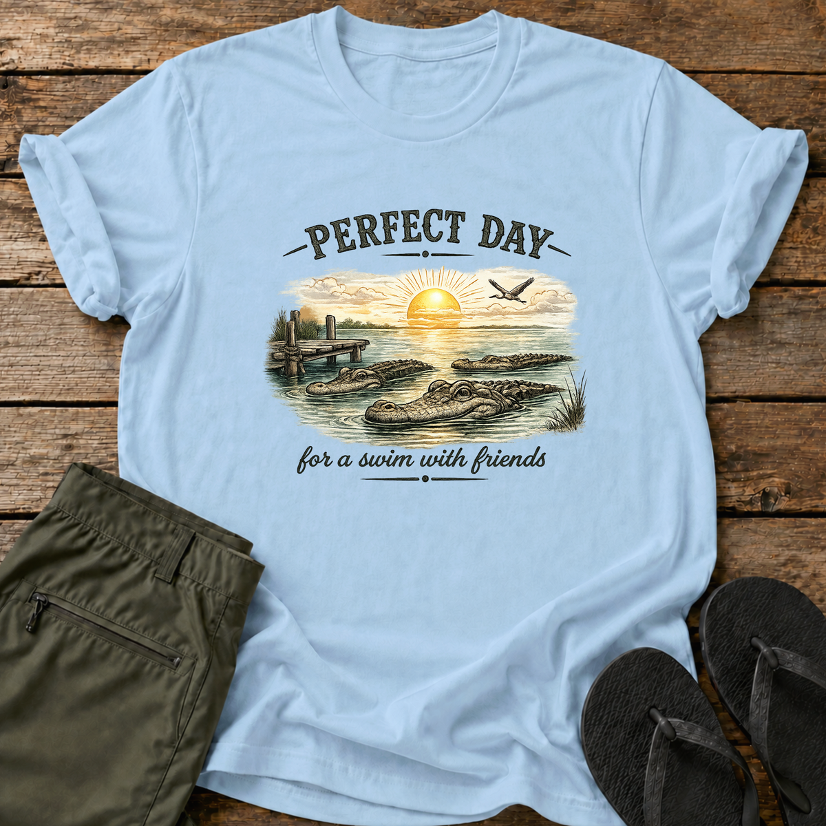 Perfect Day For A Swim T-Shirt