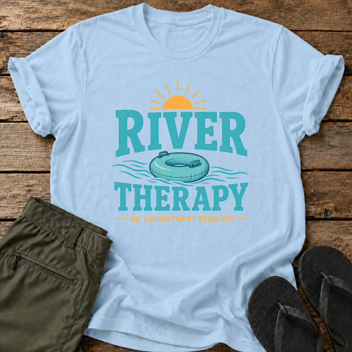River Therapy Float T-Shirt