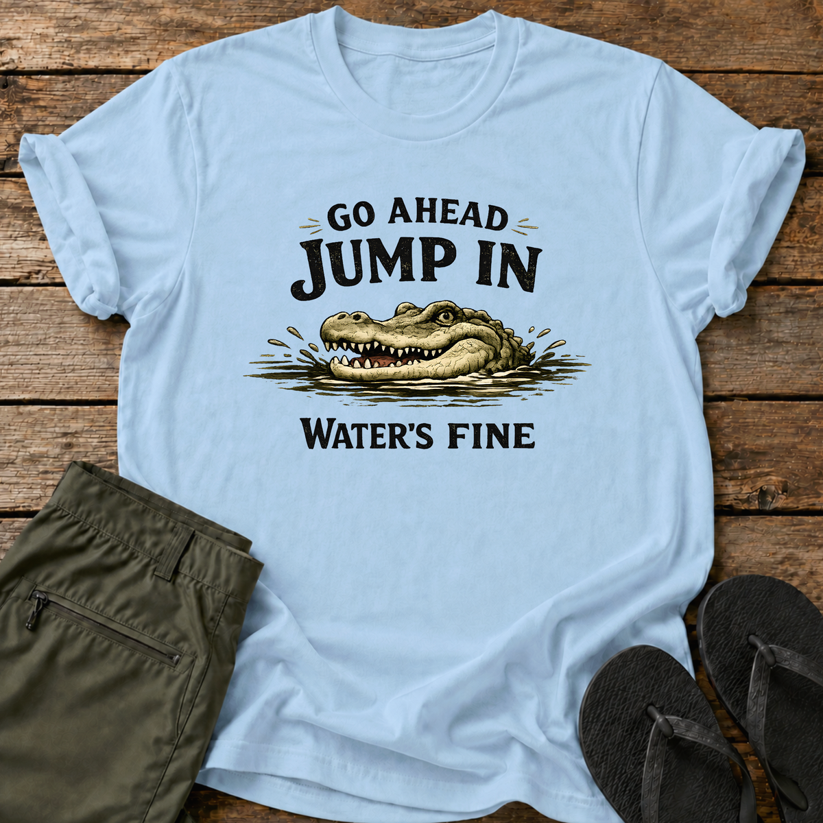 Jump In Waters Fine T-Shirt