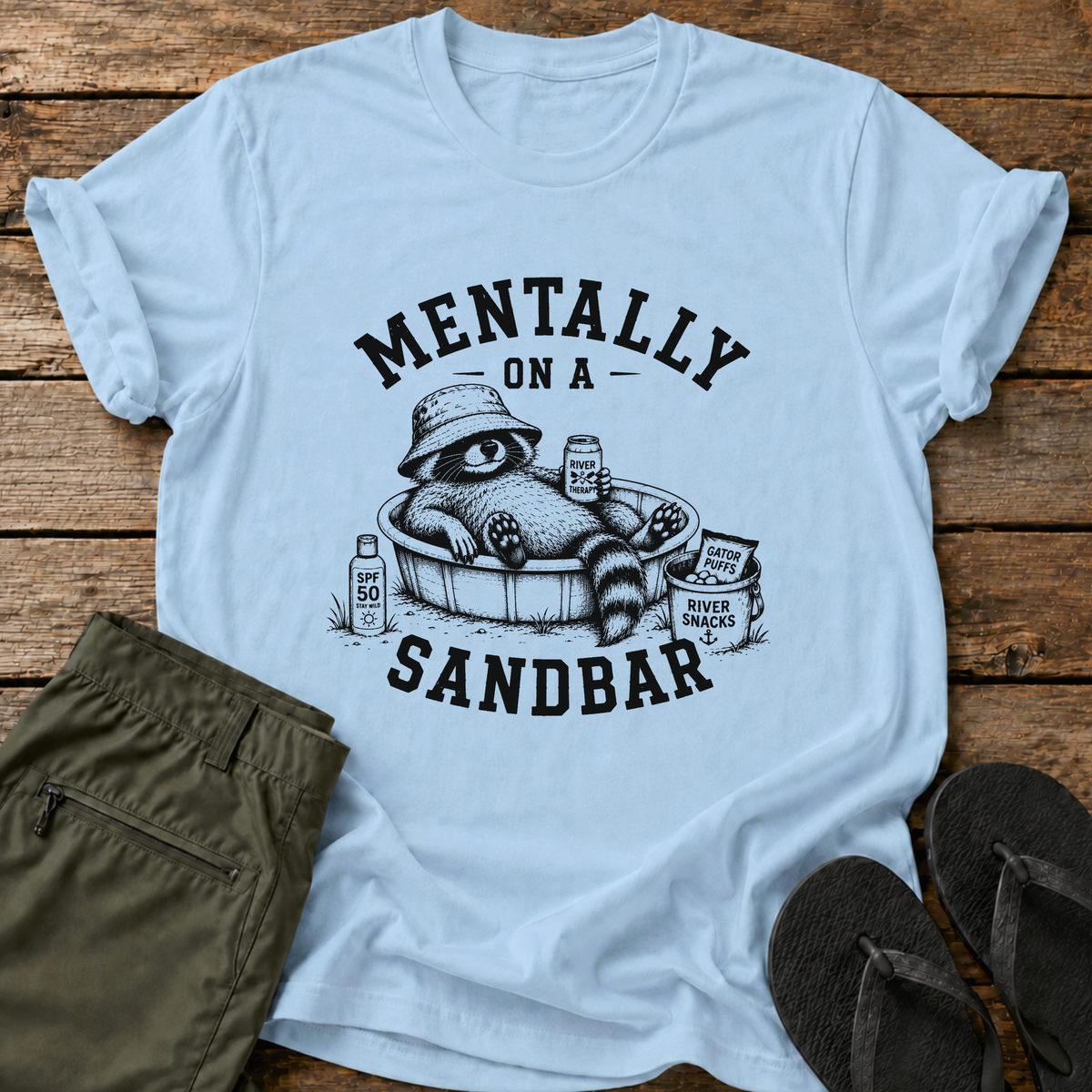 Mentally On A Sandbar T-Shirt