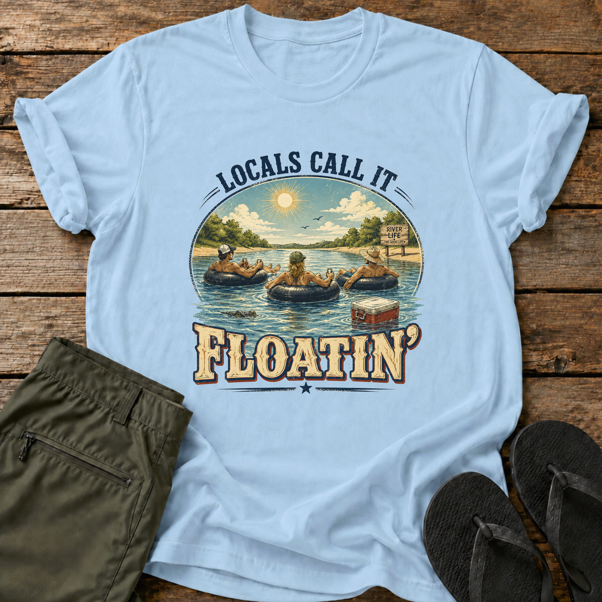 Locals Call It Floatin' T-Shirt