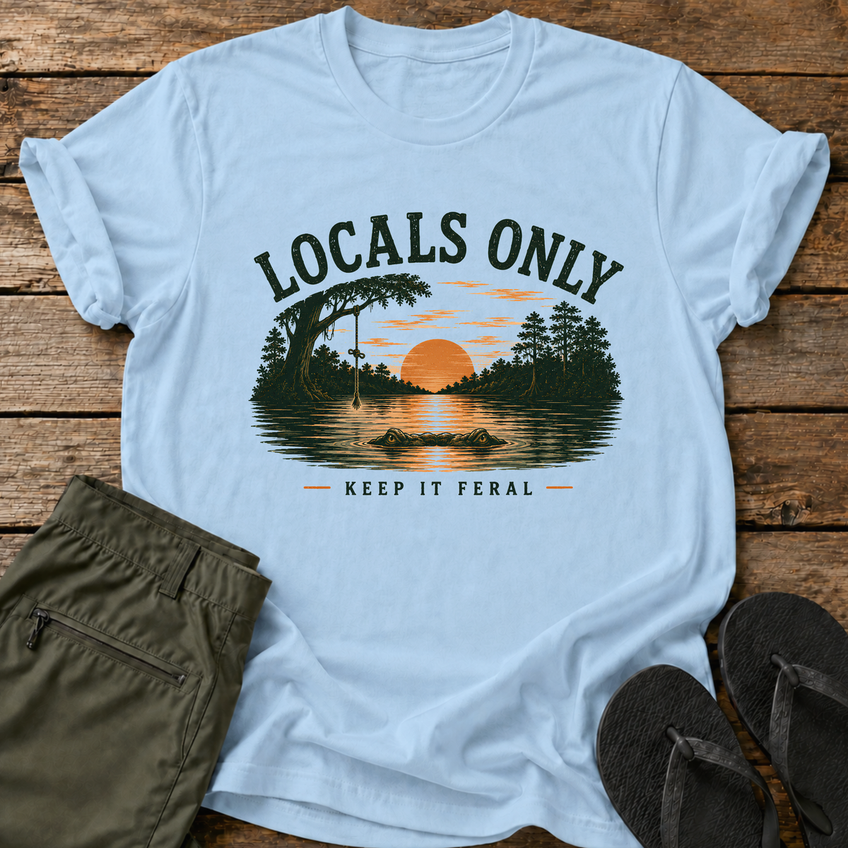 Locals Only Gator T-Shirt