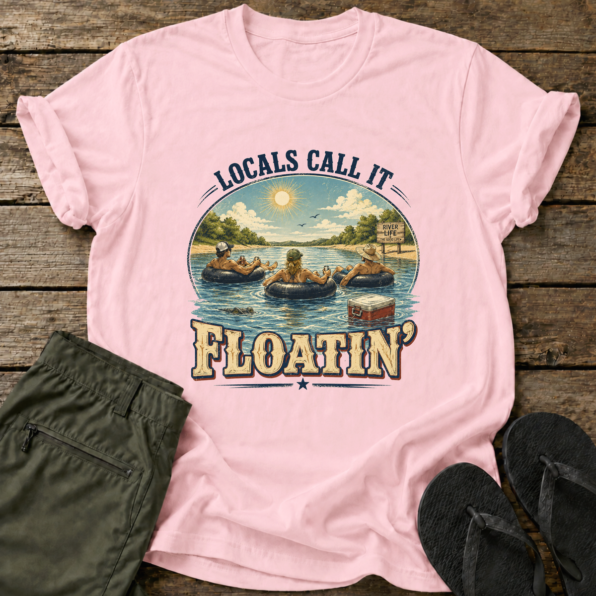 Locals Call It Floatin' T-Shirt