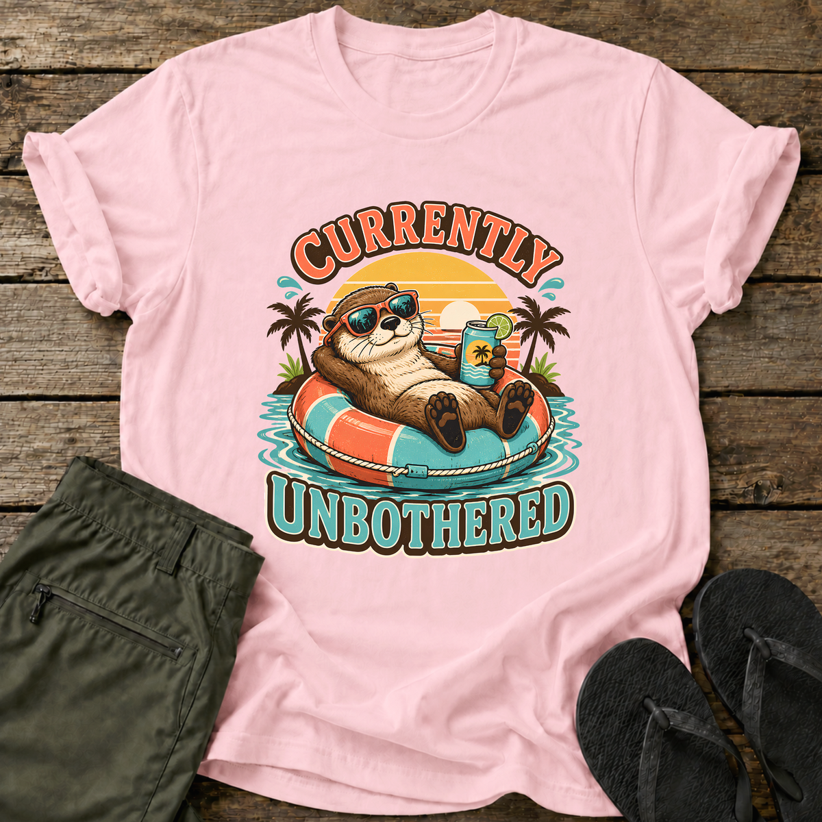 Currently Unbothered Otter T-Shirt