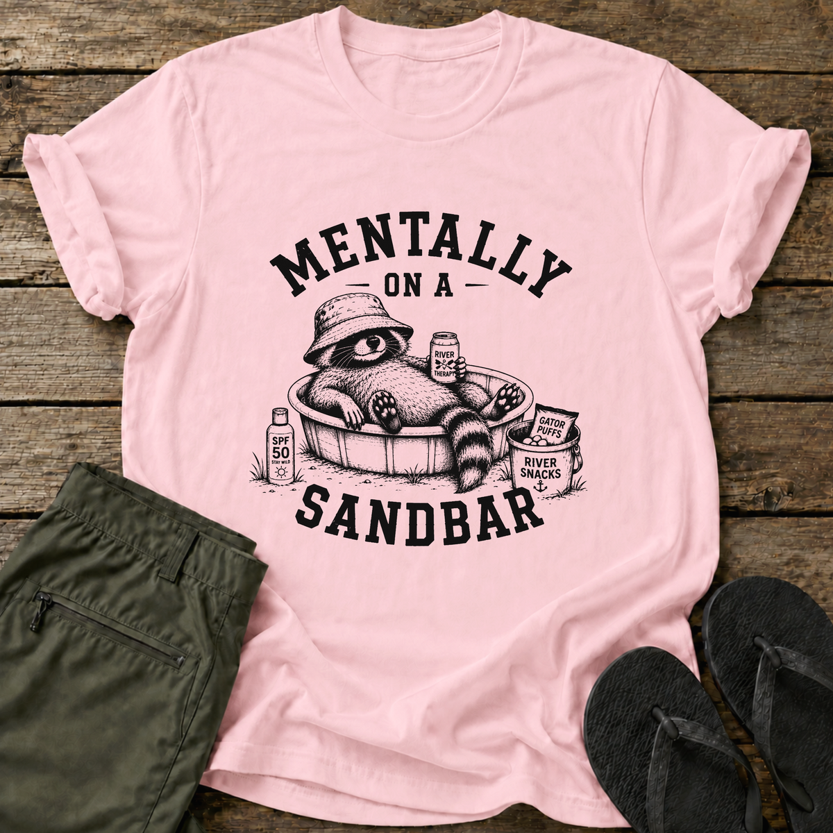 Mentally On A Sandbar T-Shirt