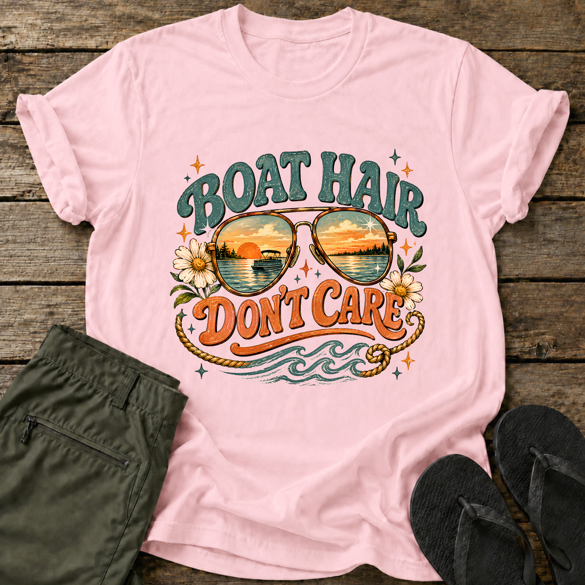 Boat Hair Don't Care T-Shirt
