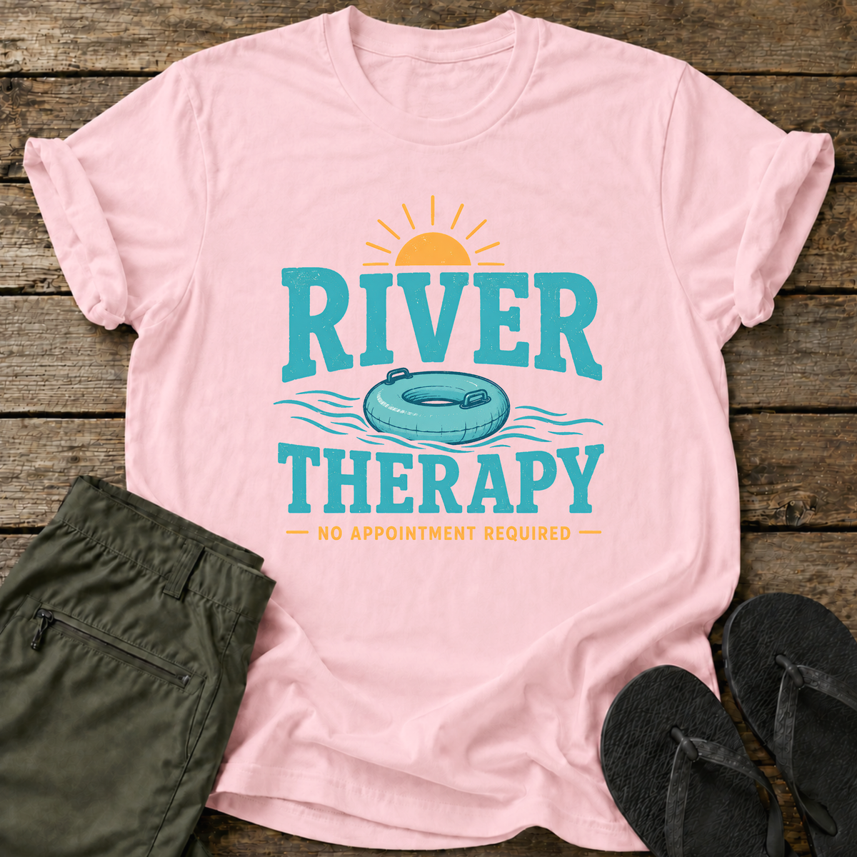 River Therapy Float T-Shirt