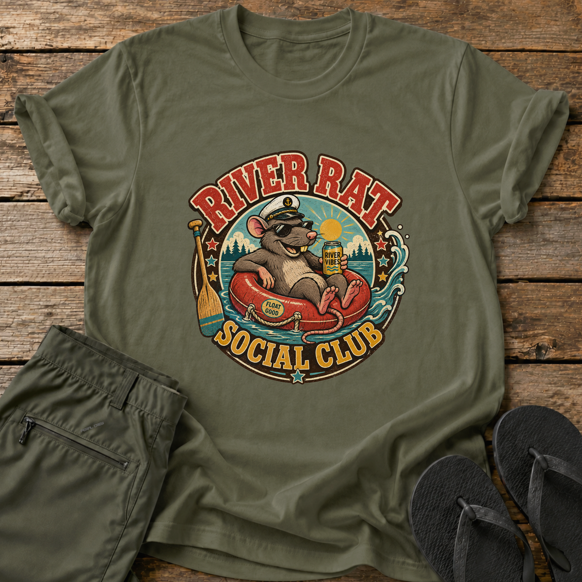 River Rat Social Club T-Shirt