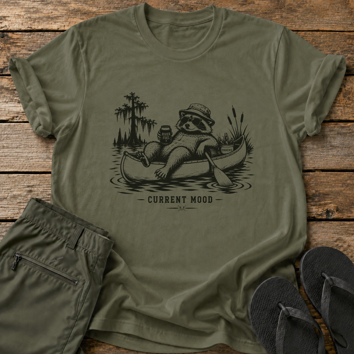 Current Mood Raccoon T-Shirt
