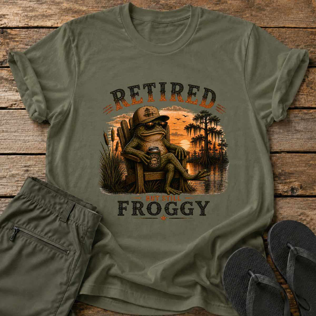 Retired But Still Froggy T-Shirt