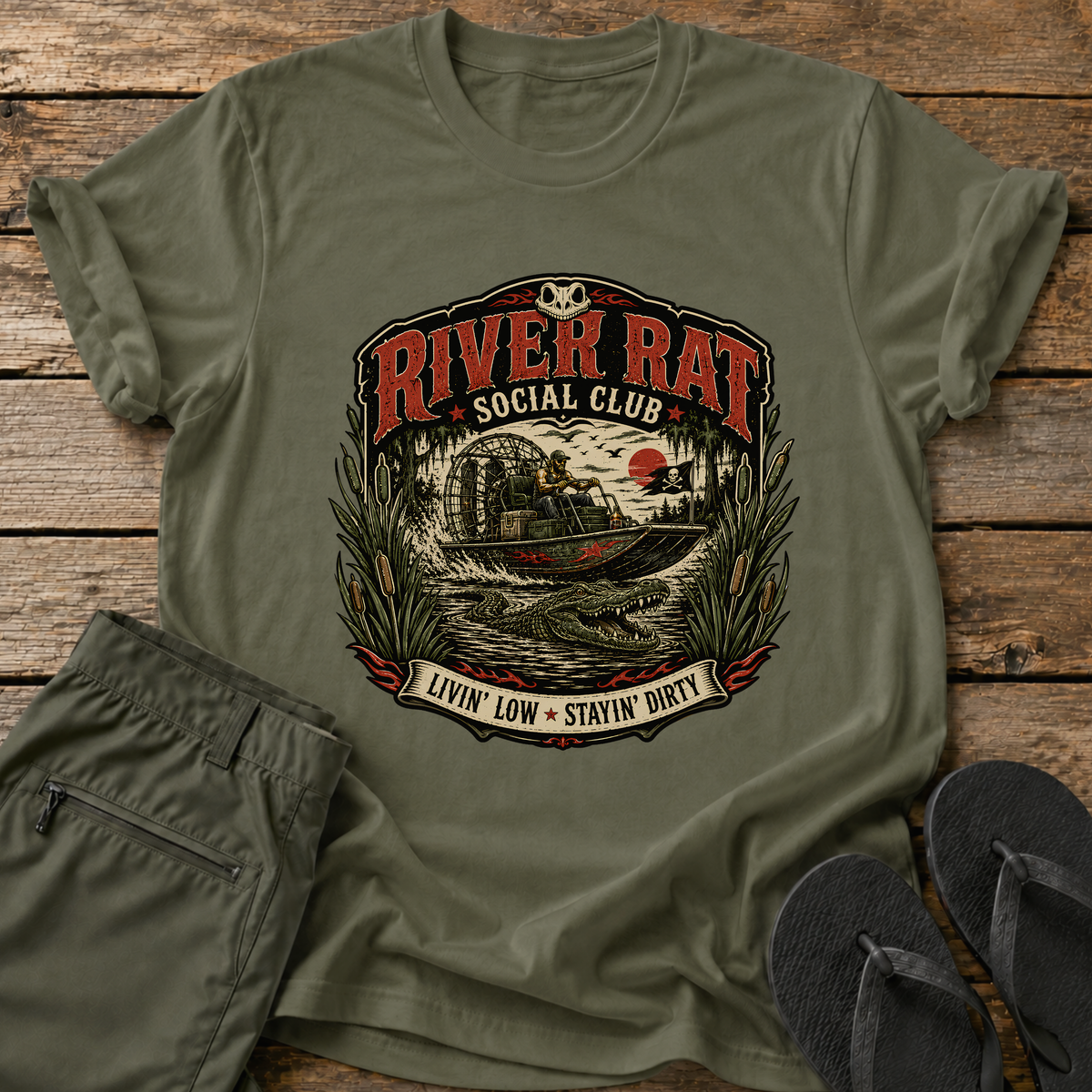 River Rat Social Club T-Shirt