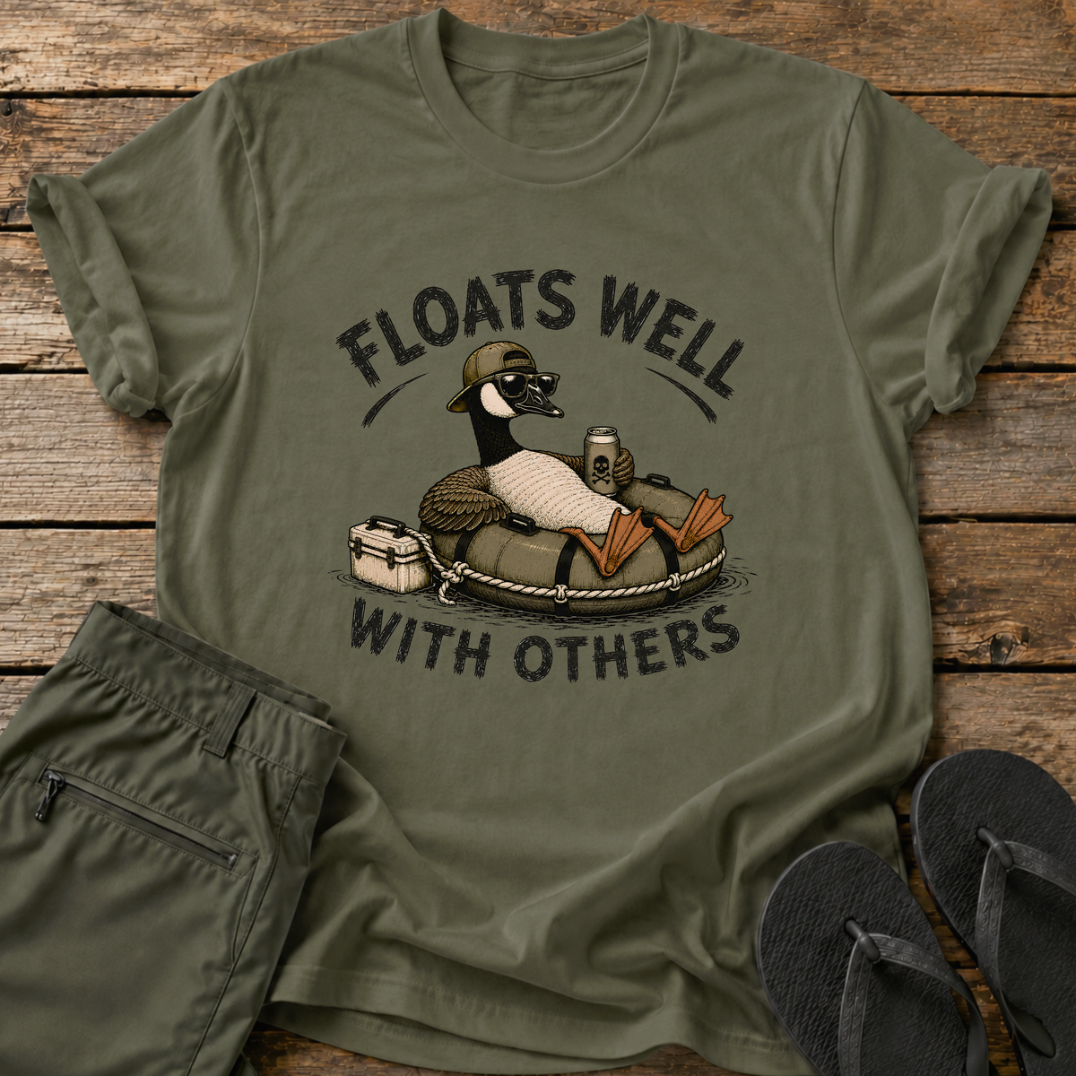 Floats Well Goose T-Shirt