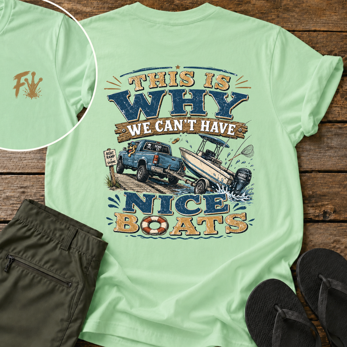 Can't Have Nice Boats T-Shirt