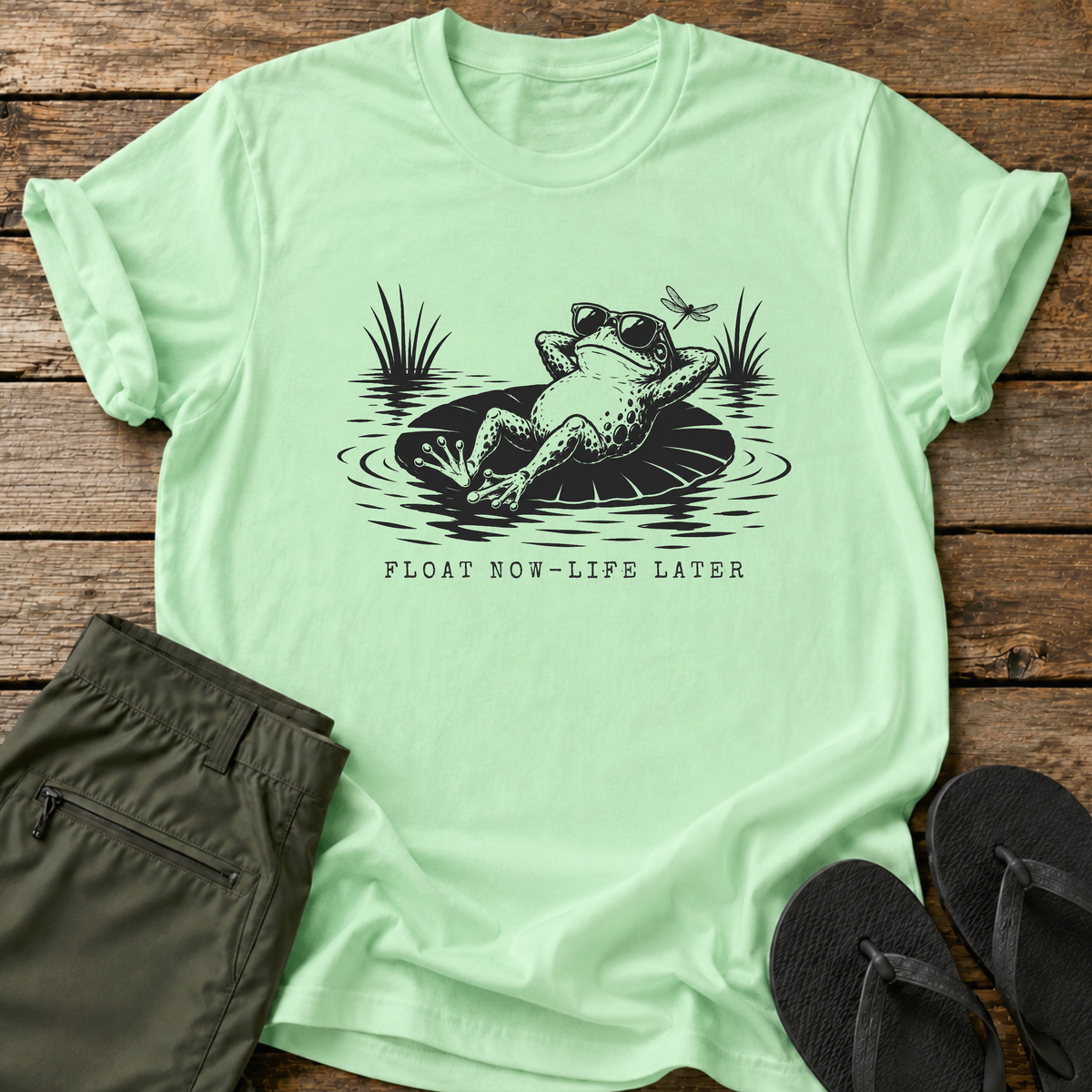 Float Now Life Later T-Shirt