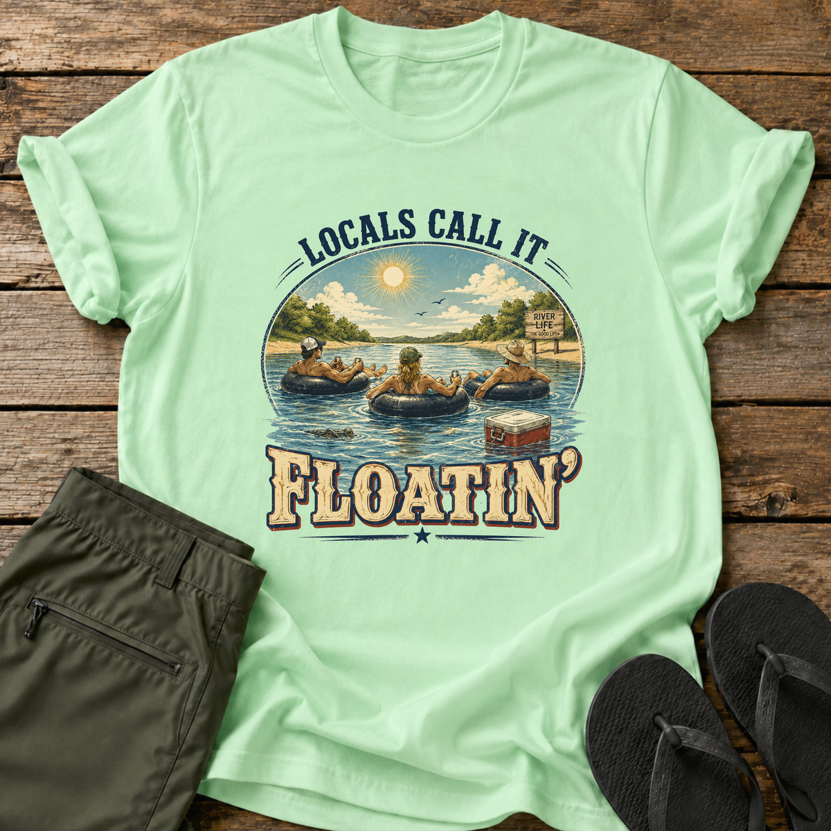 Locals Call It Floatin' T-Shirt