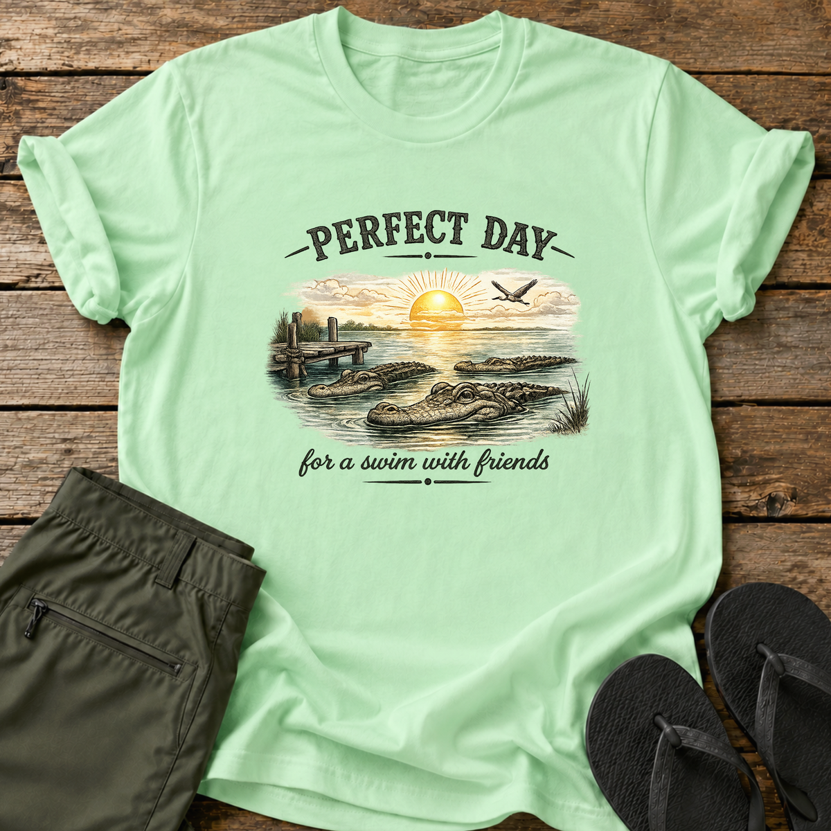 Perfect Day For A Swim T-Shirt