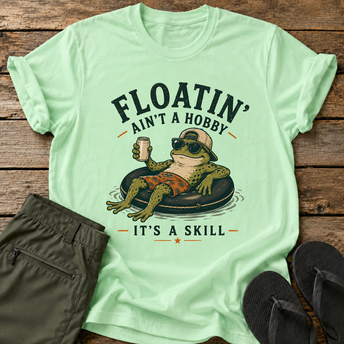 Floatin' Ain't A Hobby T-Shirt