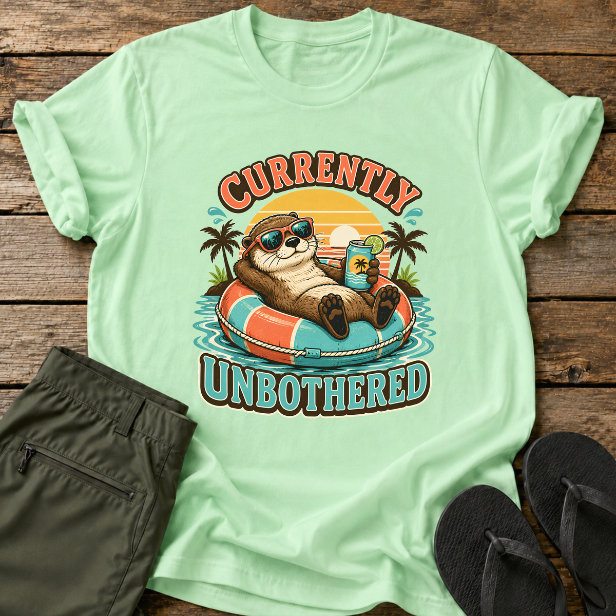 Currently Unbothered Otter T-Shirt