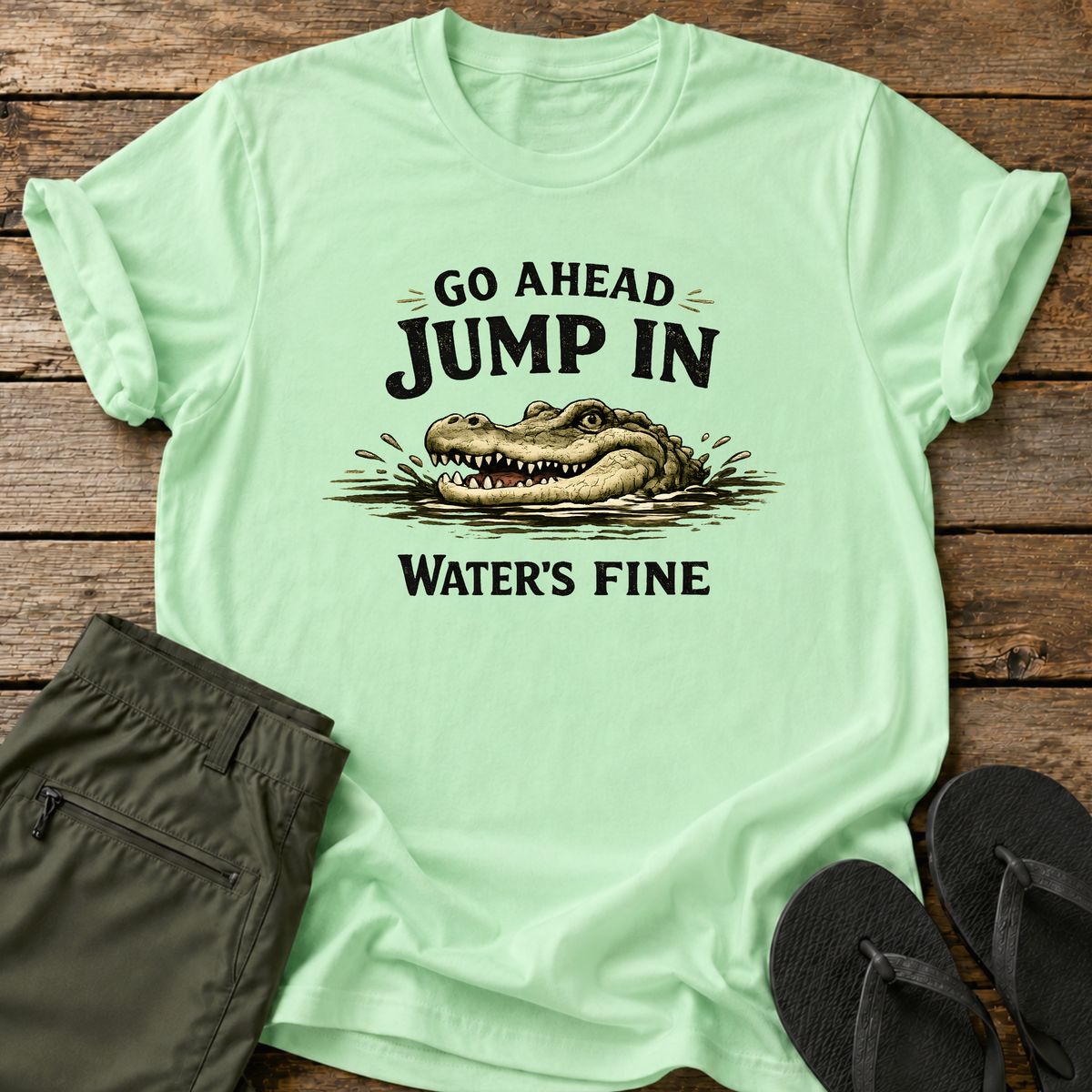 Jump In Waters Fine T-Shirt
