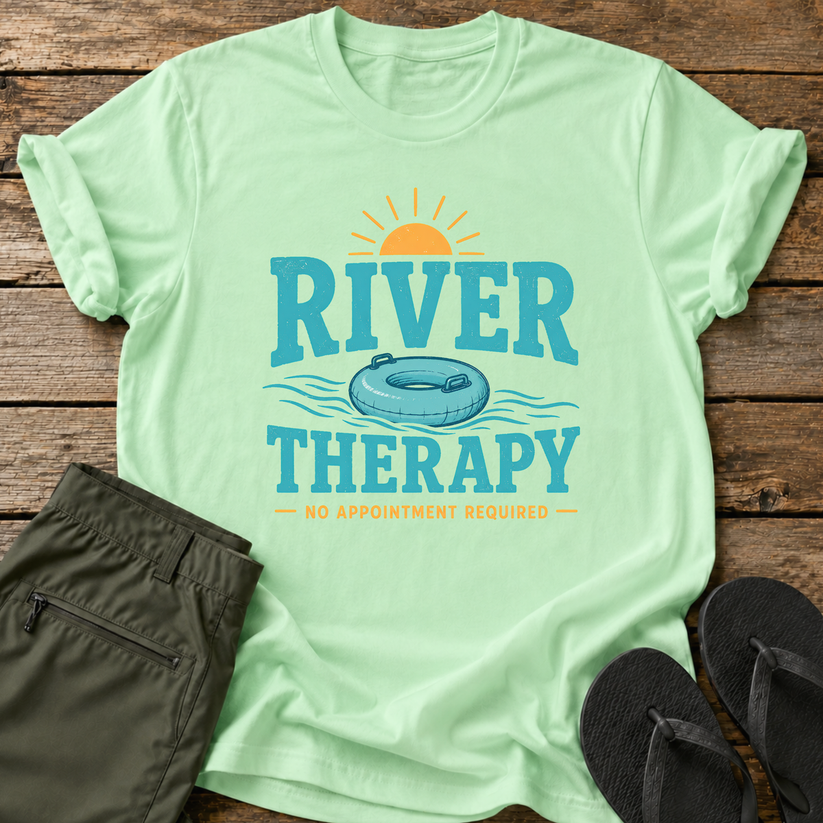 River Therapy Float T-Shirt