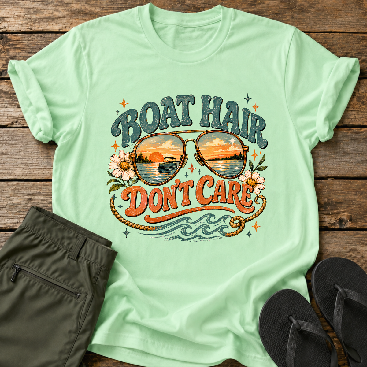 Boat Hair Don't Care T-Shirt