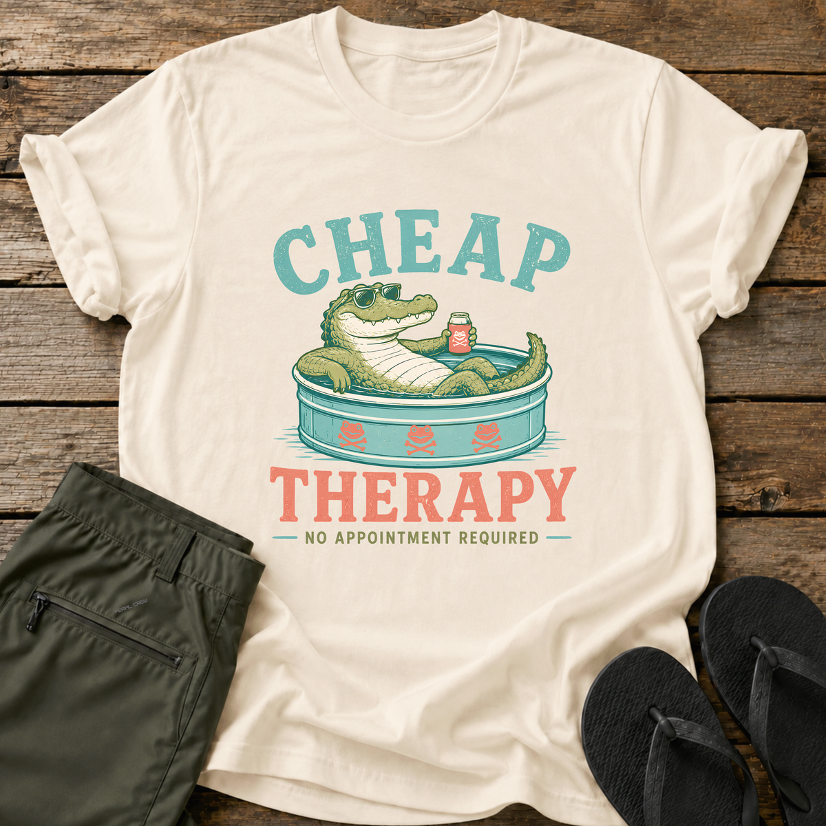 Cheap Therapy Guy Gator T-Shirt