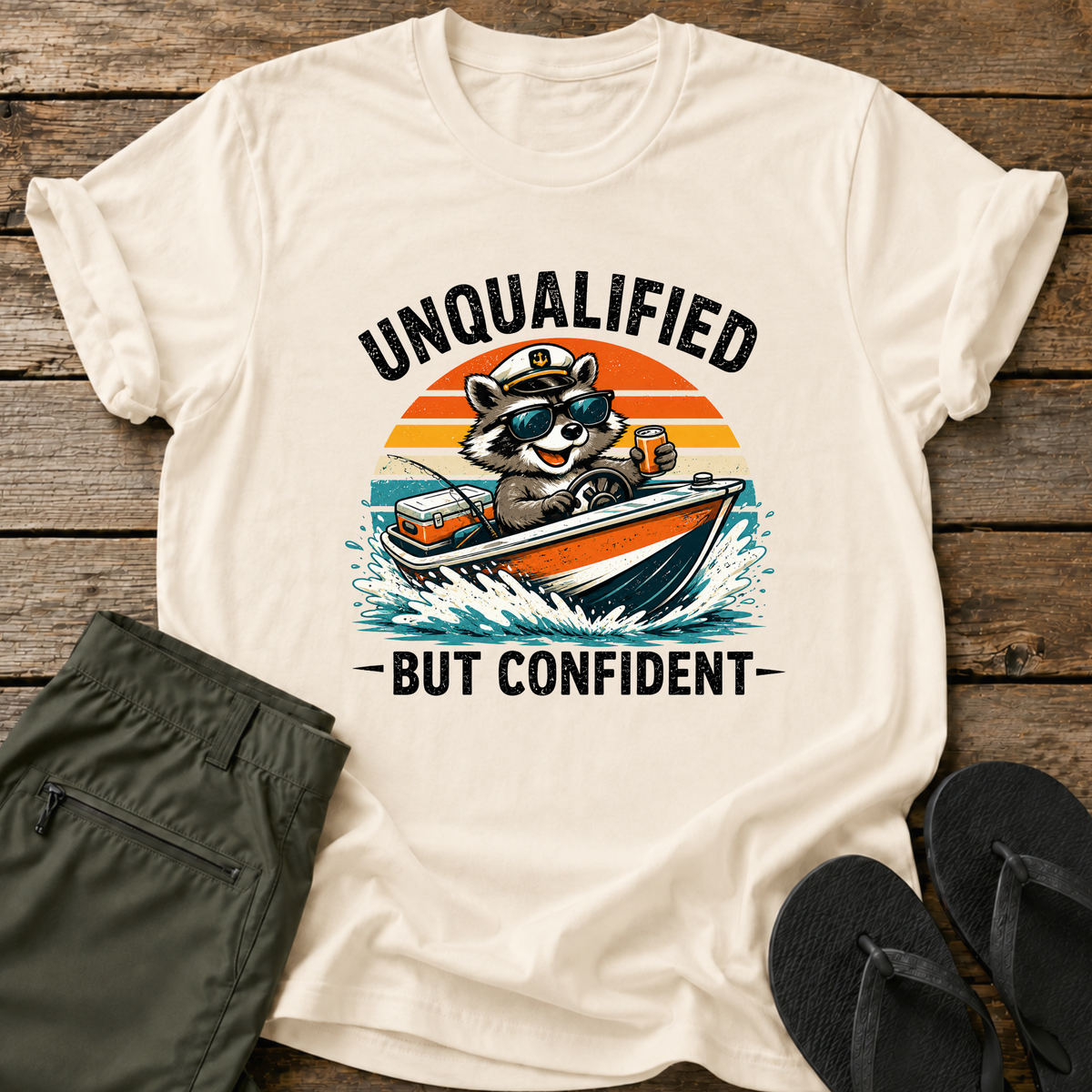 Unqualified Boat Captain T-Shirt