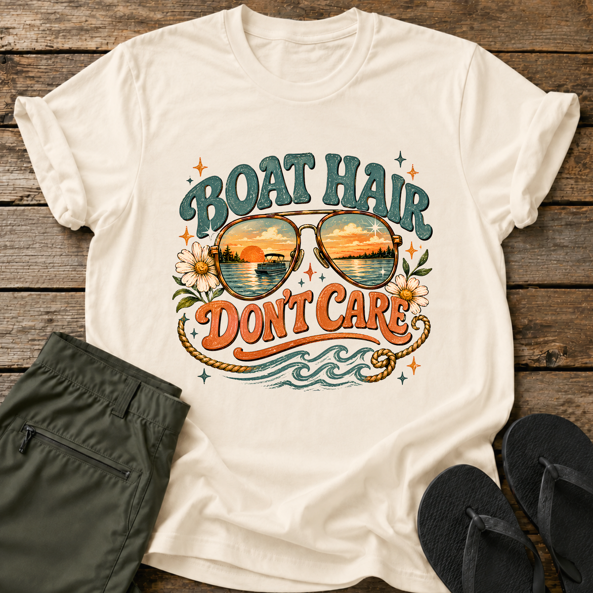 Boat Hair Don't Care T-Shirt
