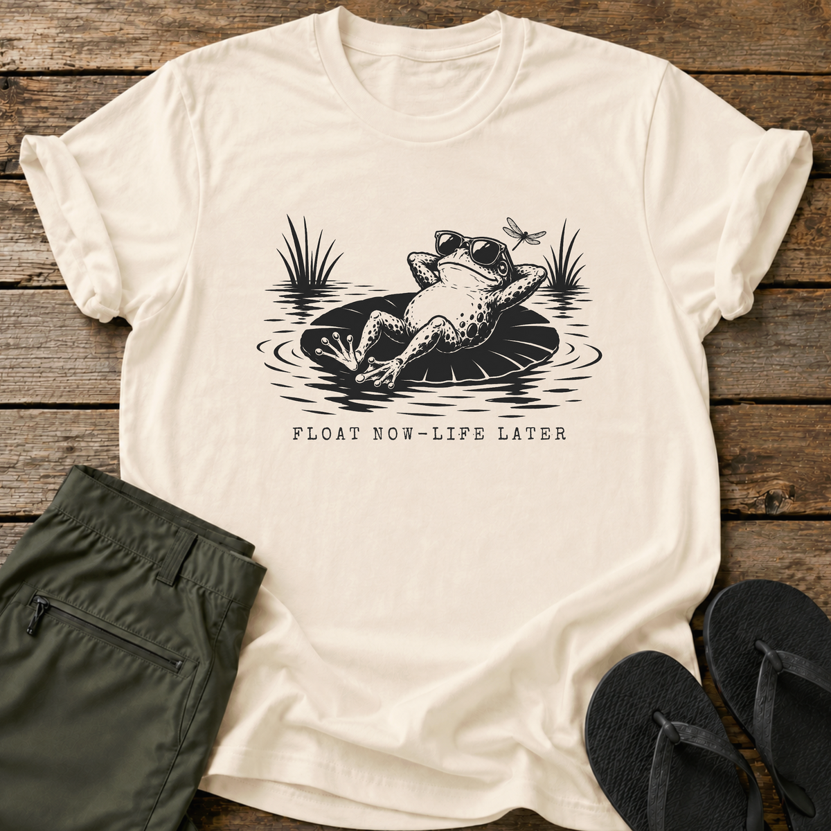 Float Now Life Later T-Shirt