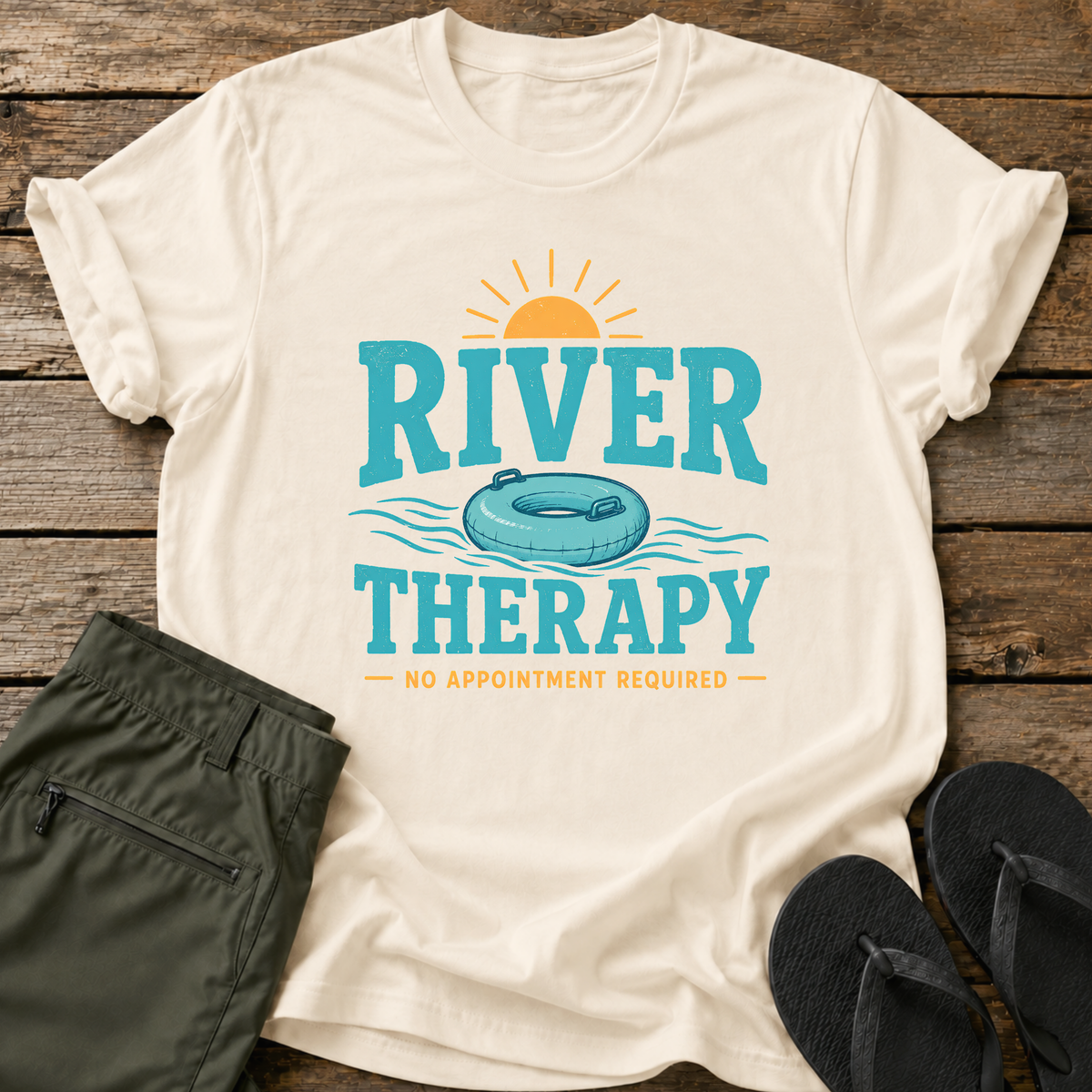 River Therapy Float T-Shirt