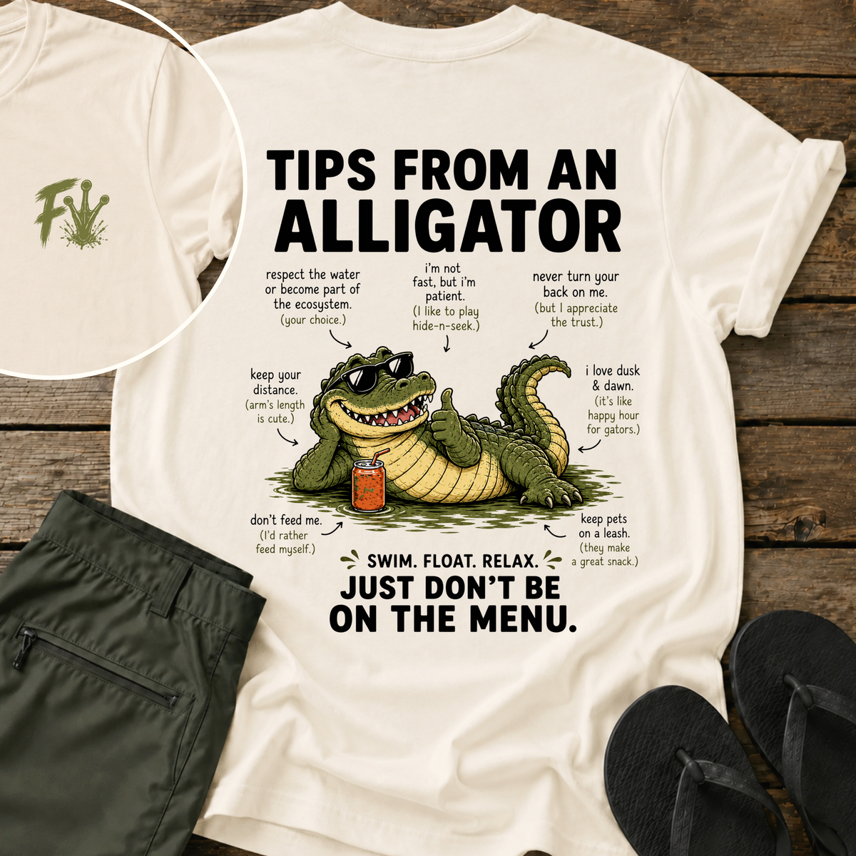 Tips From An Alligator T-Shirt