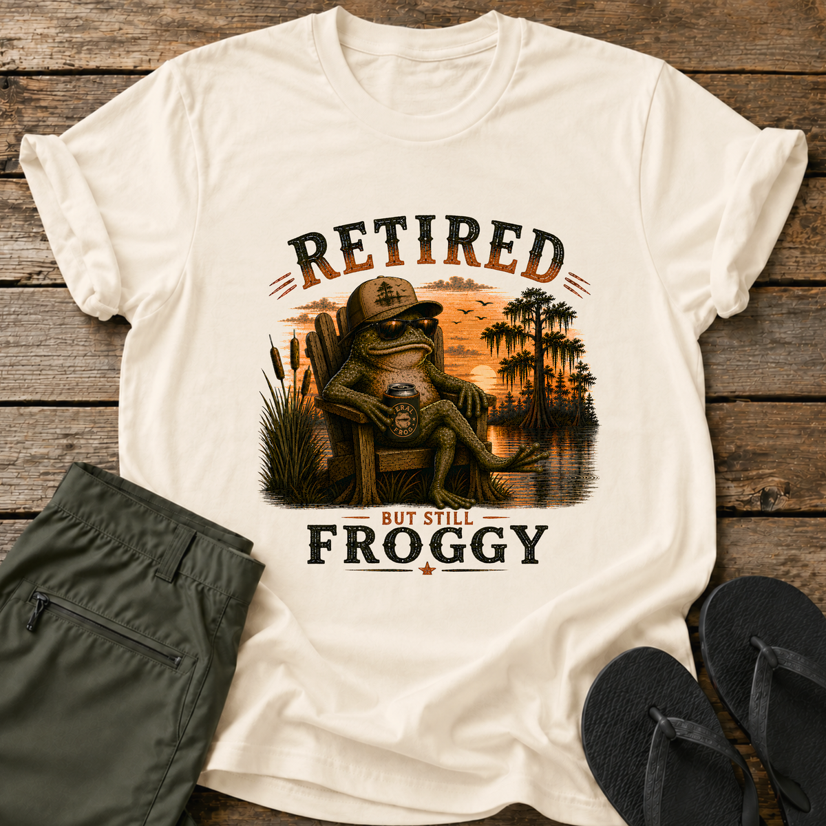 Retired But Still Froggy T-Shirt