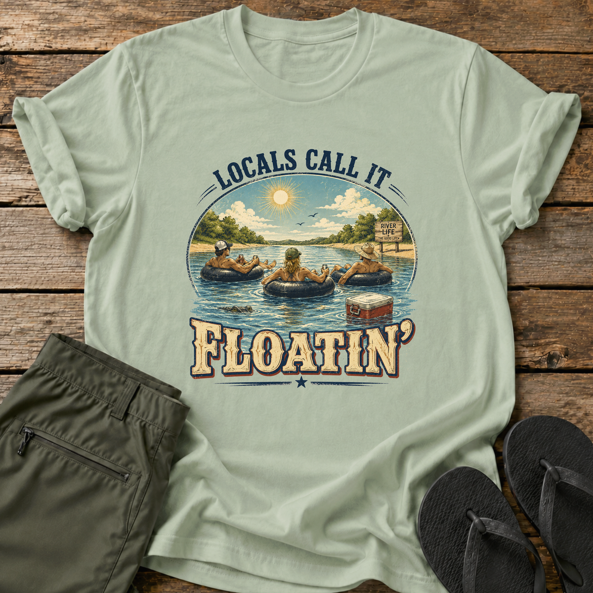 Locals Call It Floatin' T-Shirt