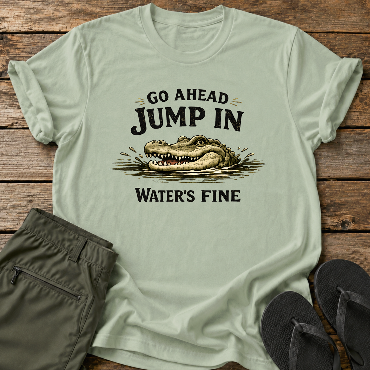 Jump In Waters Fine T-Shirt