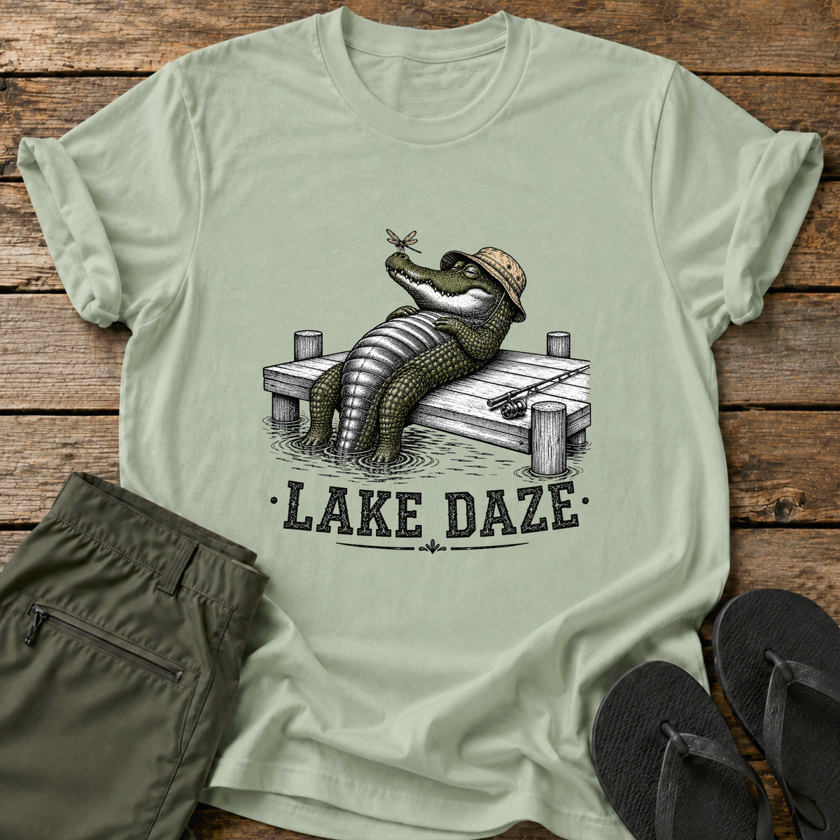 Lake Daze Alligator T-Shirt