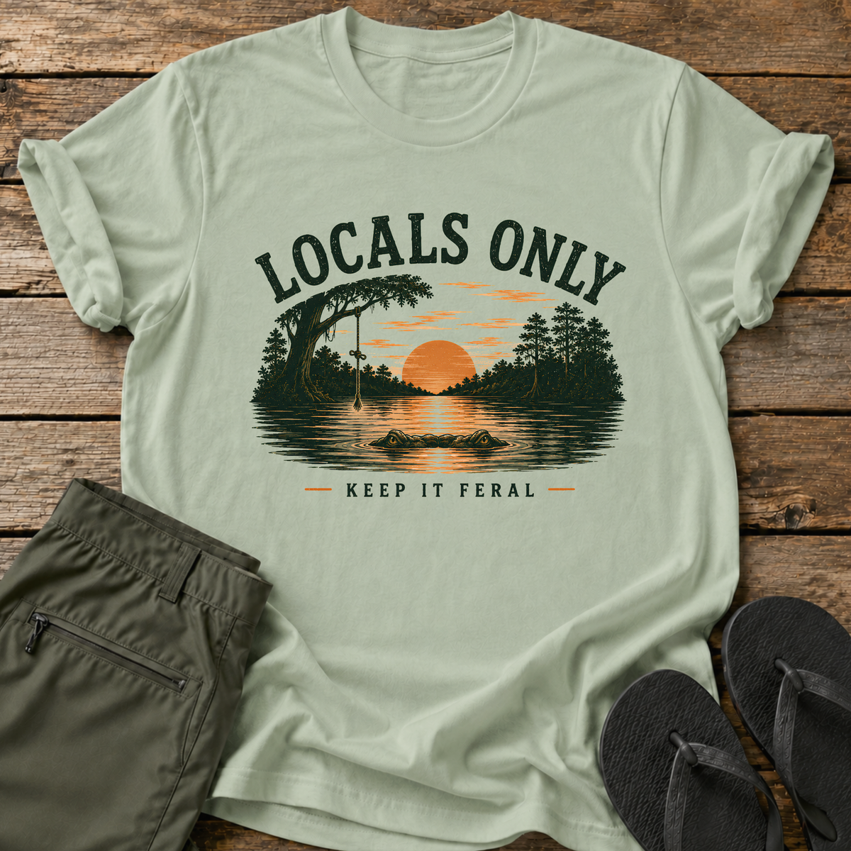 Locals Only Gator T-Shirt