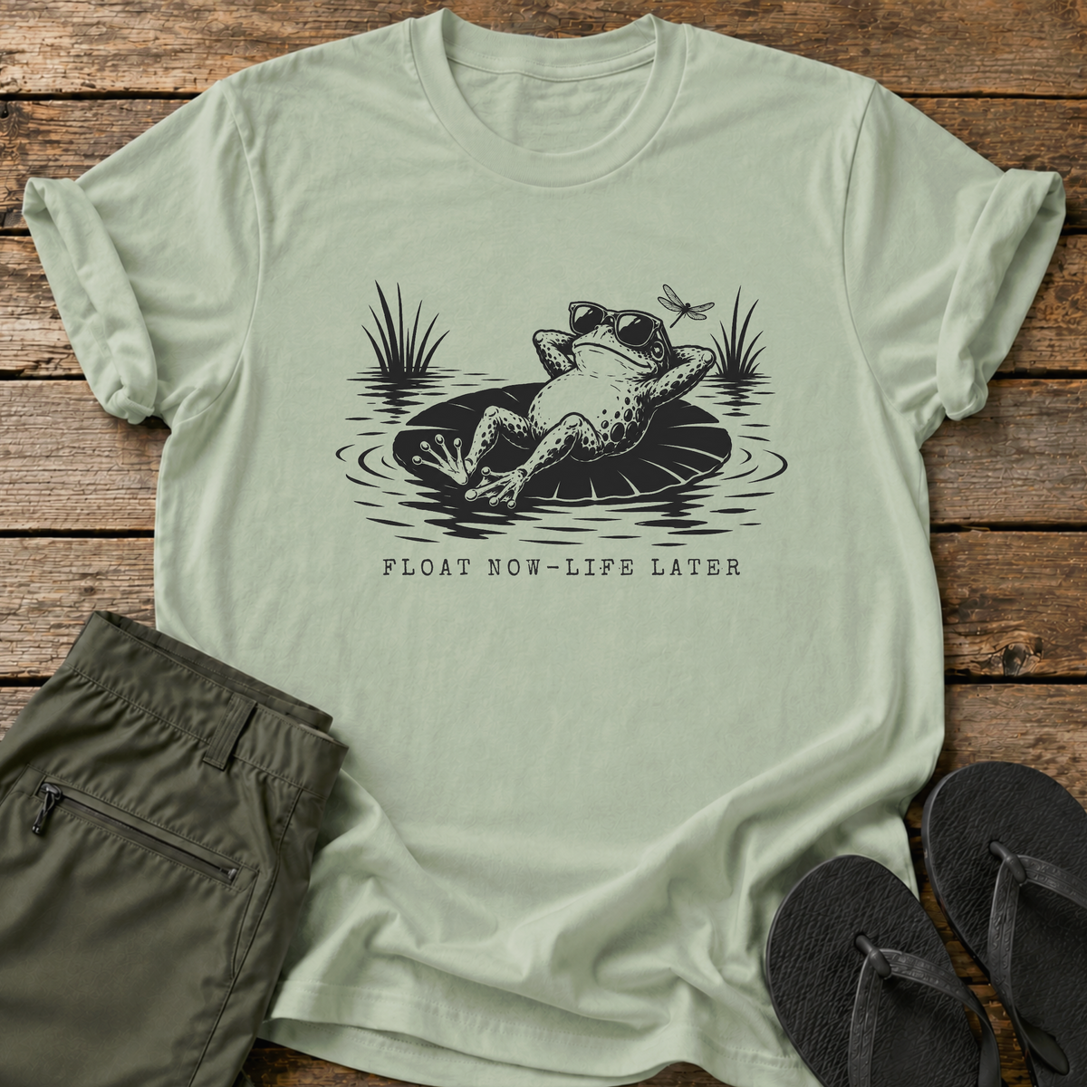 Float Now Life Later T-Shirt
