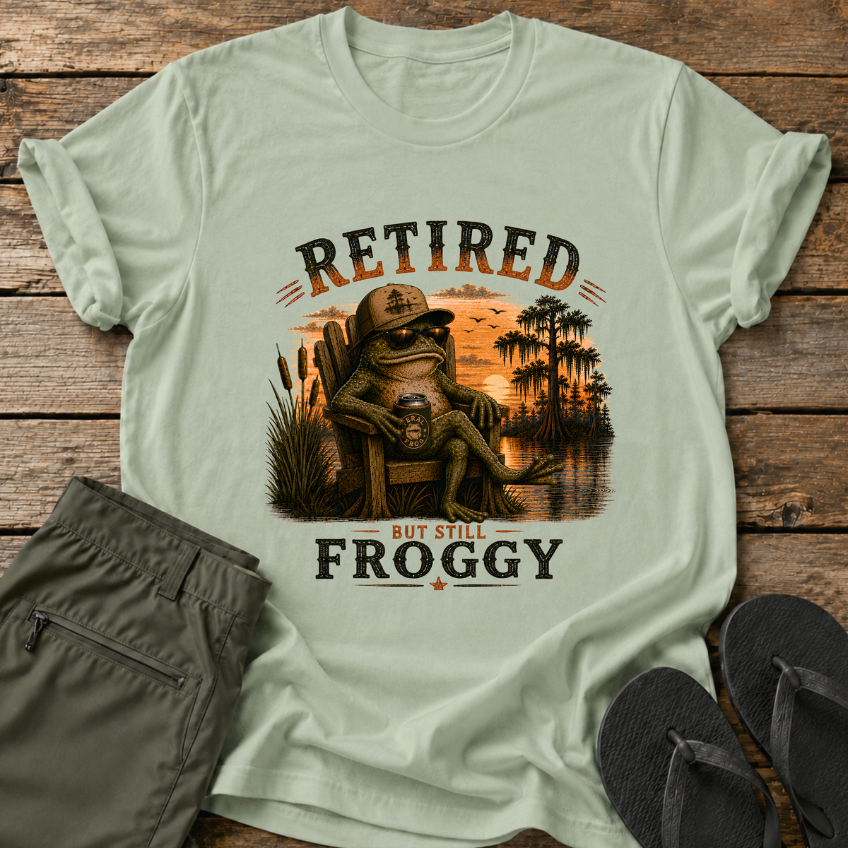 Retired But Still Froggy T-Shirt