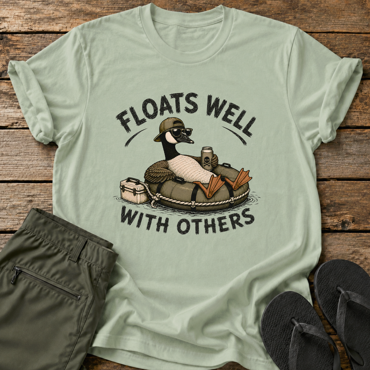 Floats Well Goose T-Shirt