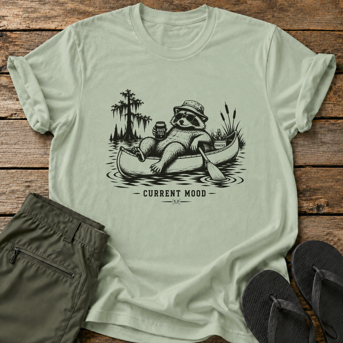 Current Mood Raccoon T-Shirt