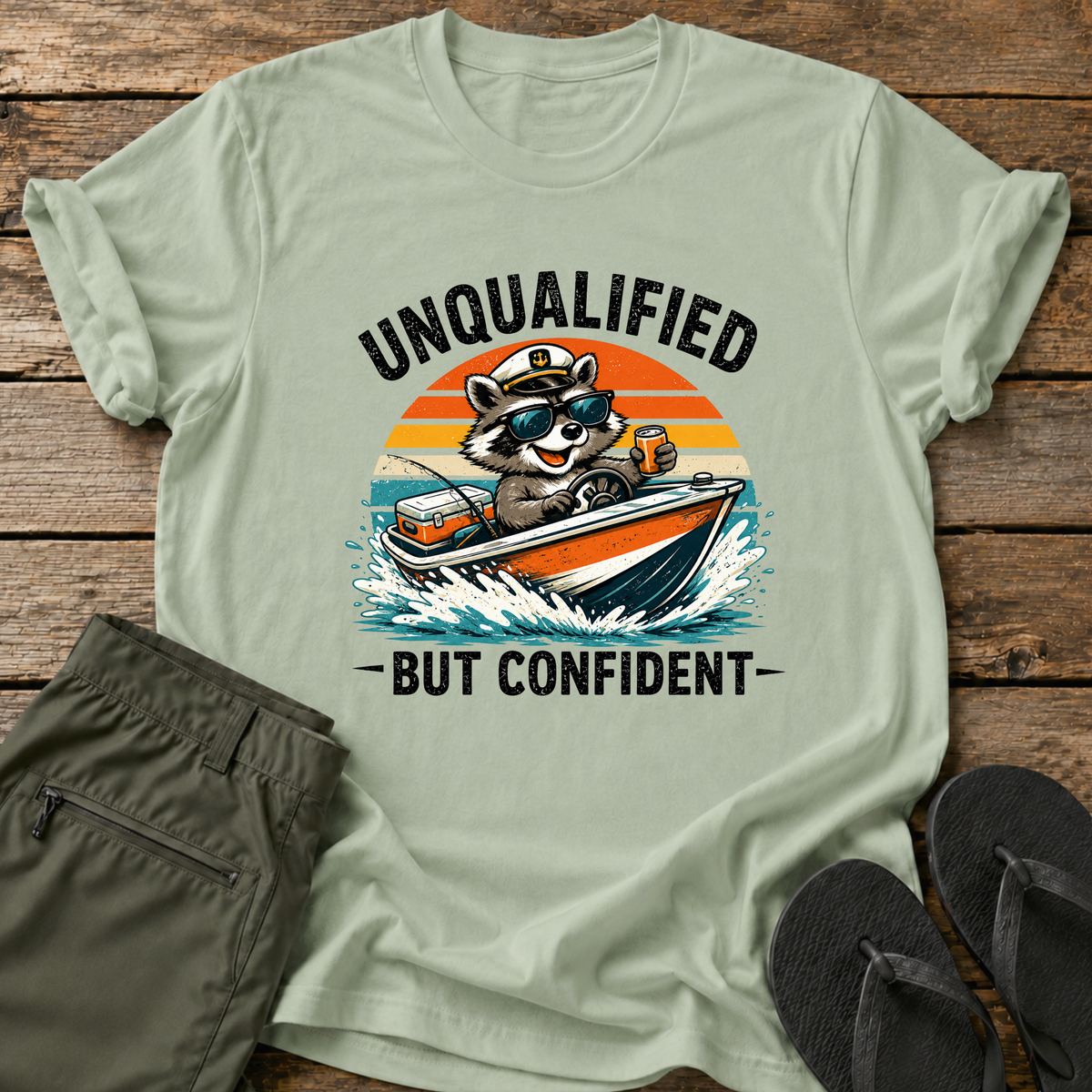 Unqualified Boat Captain T-Shirt