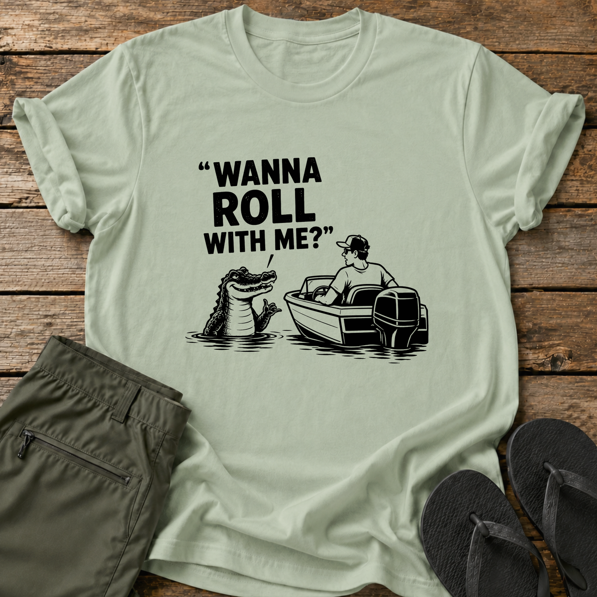 Wanna Roll With Me T-Shirt