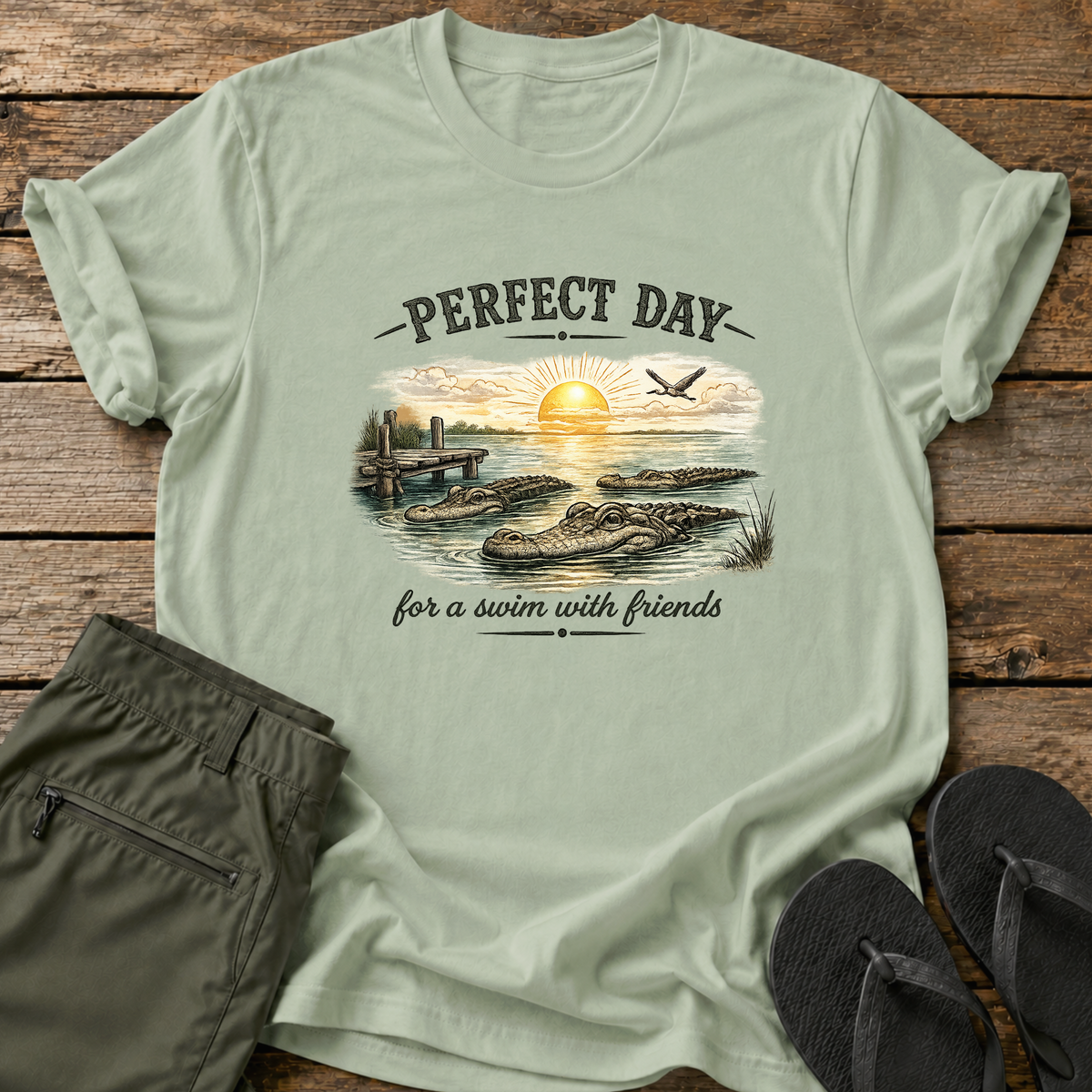 Perfect Day For A Swim T-Shirt