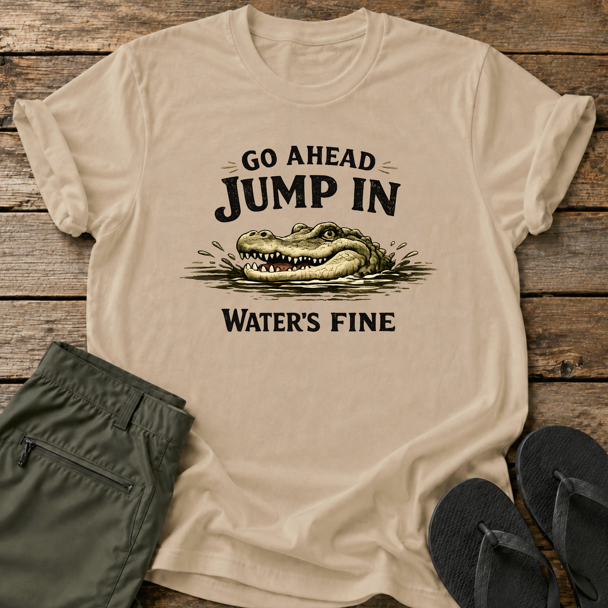 Jump In Waters Fine T-Shirt